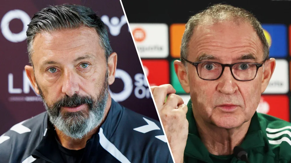 Derek McInnes and Martin O'Neill